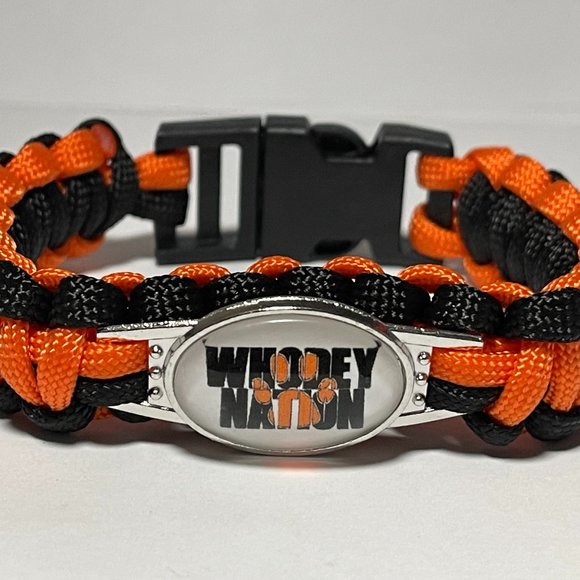 Cincinnati Bengals NFL "WHODEY NATION" Paracord Bracelet NEW - Picture 1 of 2